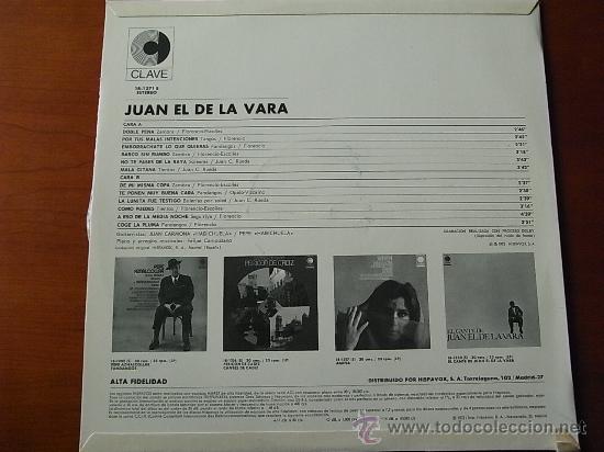 Discos de vinilo: Flamenco - Juan el de la Vara - Foto 2