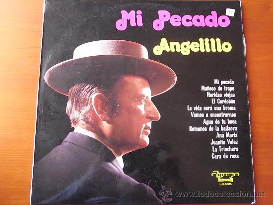 Discos de vinilo: Flamenco - Mi Pecado - Angelillo - Foto 3