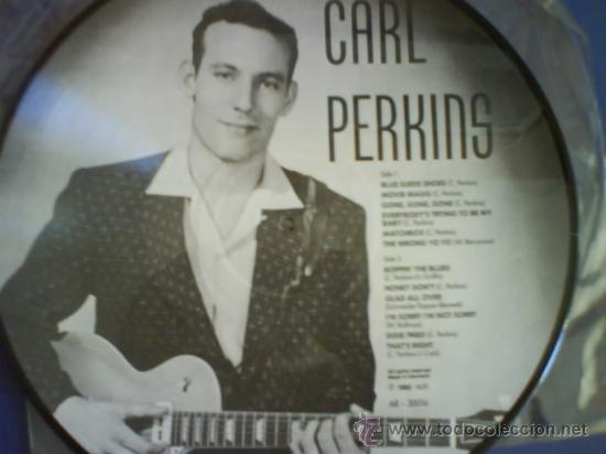 Discos de vinilo: CARL PERKINS PICTURE DISC - Foto 2