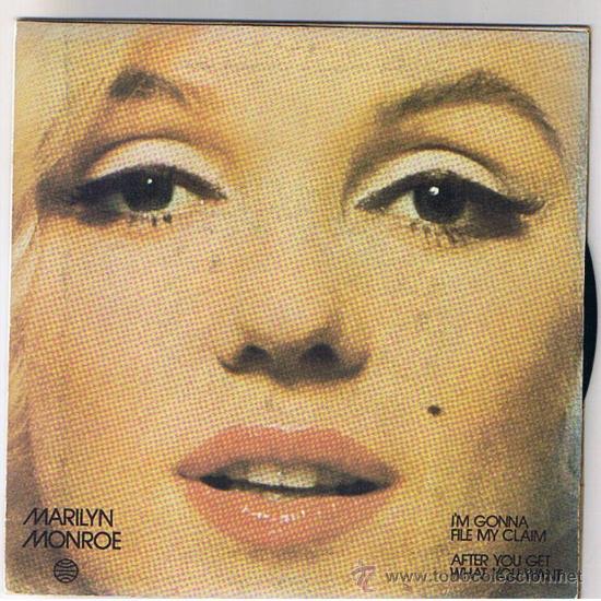 Discos de vinilo: MARILYN MONROE PROMO SINGLE - Foto 1