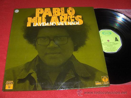 Discos de vinilo: PABLO MILANES La vida no vale nada LP 1976 Movieplay EDICION ESPA&Ntilde;OLA