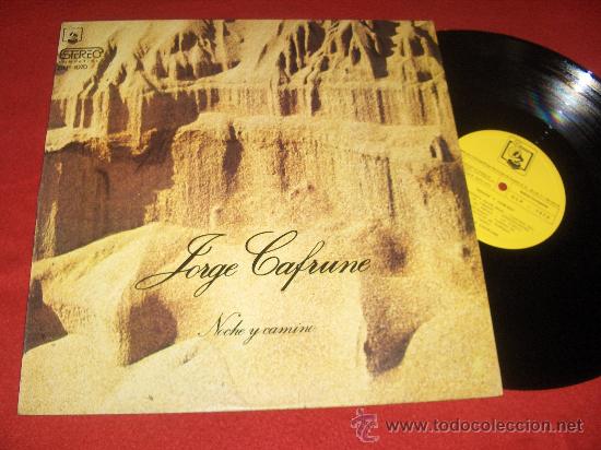 Discos de vinilo: JORGE CAFRUNE Noche y camino LP 1973 Diresa EDICION ESPA&Ntilde;OLA