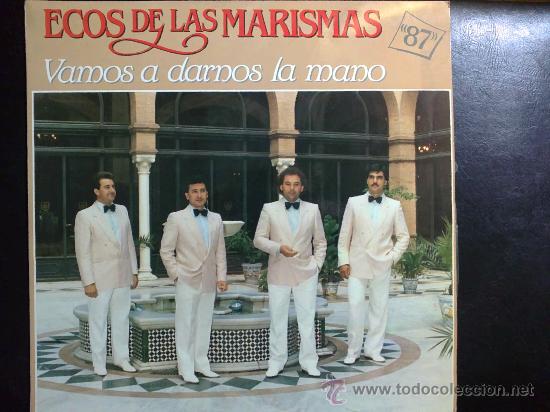 Discos de vinilo: ECOS DE LAS MARISMAS - VAMOS A DARNOS LA MANO - LP - Foto 1