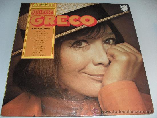 Discos de vinilo: JULIETTE GRECO - SI TU TIMAGINES - Foto 1