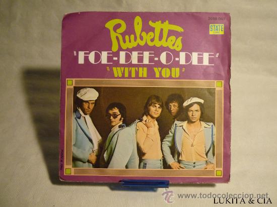 Discos de vinilo: RUBETTES - FOE DEE O DEE - Foto 1