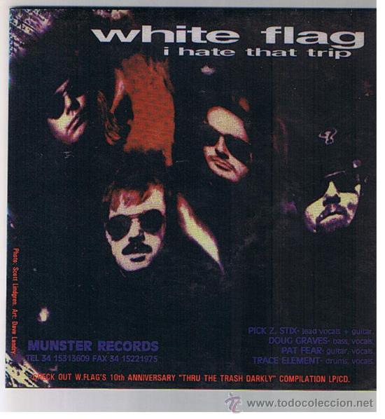 Discos de vinilo: WHITE FLAG  LA SECTA  7 - Foto 2