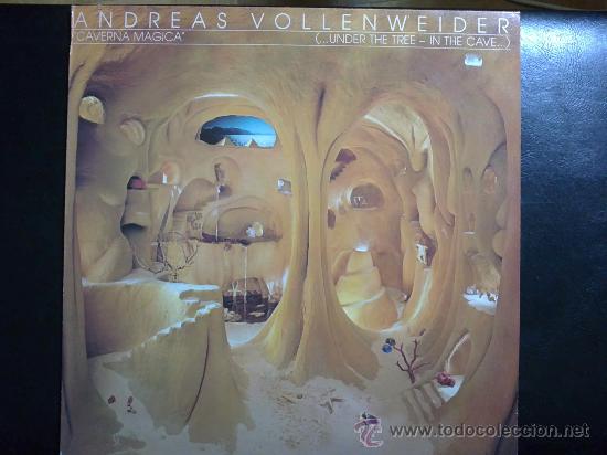 Discos de vinilo: ANDREAS VOLLENWEIDER, CAVERNA M&Aacute;GICA - LP DE VINILO - Foto 1