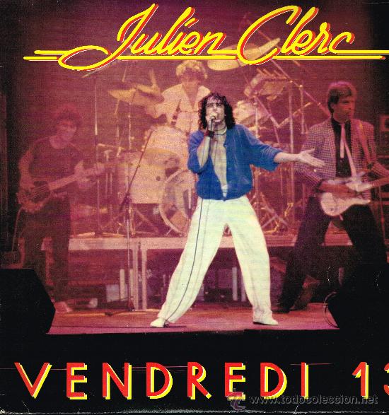 Discos de vinilo: Julien Clerc - Vendredi 13 - Doble Lp 1981 - Foto 1