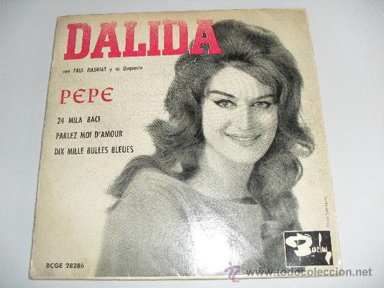 Discos de vinilo: DALIDA - PEPE + 3 EP - Foto 1