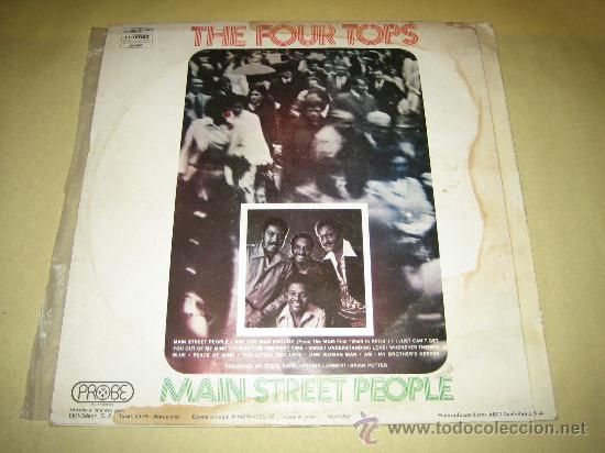 Discos de vinilo: THE FOUR TOPS - ED. ESPA&Ntilde;OLA 1973 - Foto 2