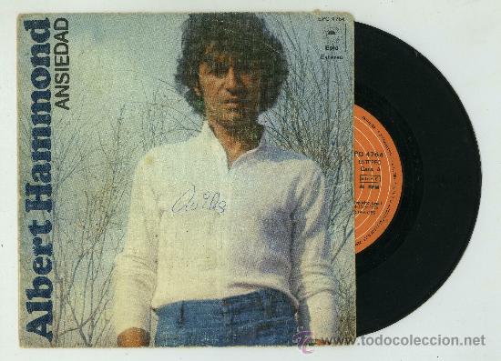 Discos de vinilo: ALBERT HAMMOND - SINGLE. - Foto 1
