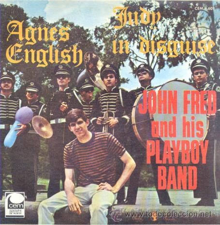 Discos de vinilo: JOHN FRED AND HIS PLAYBOYS - JUDY IN DISGUISE - SINGLE ESPA&Ntilde;OL RARO FREKBEAT C-60