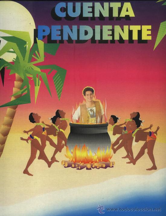Discos de vinilo: Cuenta Pendiente - Tienes Fuego - Foto 1