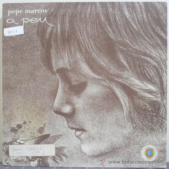 Discos de vinilo: PEPE MARCOS - A PEU (LP 1980) - Foto 1