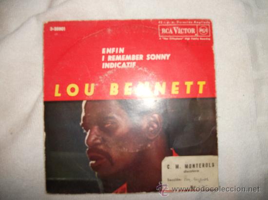 Discos de vinilo: LOU BENNET / EN FIN / RCA VICTOR 1964 - Foto 1