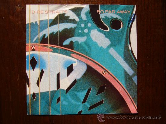 Discos de vinilo: Dire Straits - So far away - Phonogram - Edici&oacute;n Holandesa - Foto 1