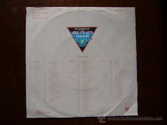 Discos de vinilo: Dire Straits - So far away - Phonogram - Edici&oacute;n Holandesa - Foto 2
