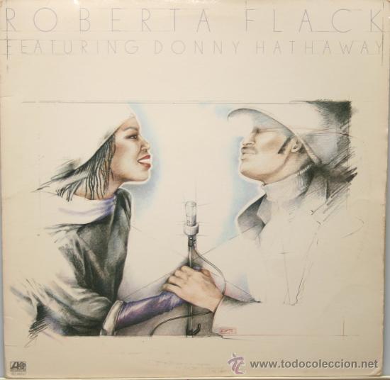 Discos de vinilo: ROBERTA FLACK featuring donny hathaway LP atlantic 1979 - Foto 1