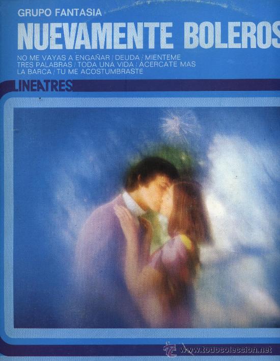 Disques de vinyle: Grupo Fantas&iacute;a - Nuevamente Boleros