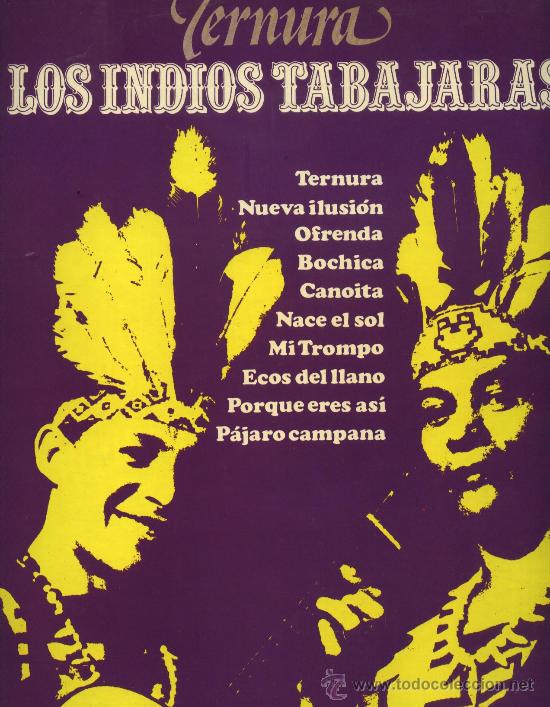 Discos de vinilo: Los Indios Tabajaras - Ternura - Foto 1