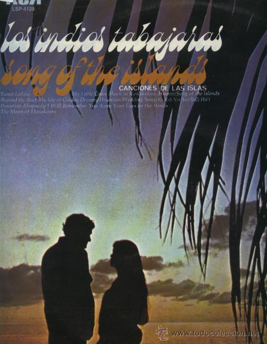 Discos de vinilo: Los Indios Tabajaras - Canciones de las Islas - Foto 1