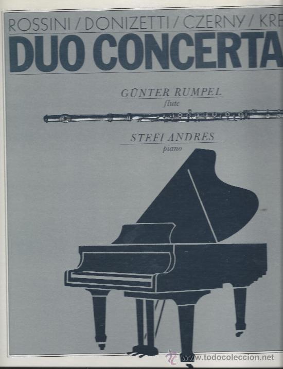Dischi in vinile: 3329- LP DUO CONCERTANT- GUNTER RUMPEL/STEFI ANDRES-DISCOS SPECTRUM