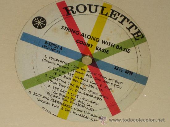 Discos de vinilo: COUNT BASIE - USA 1958 - Foto 2