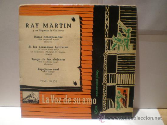 Discos de vinilo: SINGLE DE RAY MARTIN - A&Ntilde;OS 60 - Foto 1