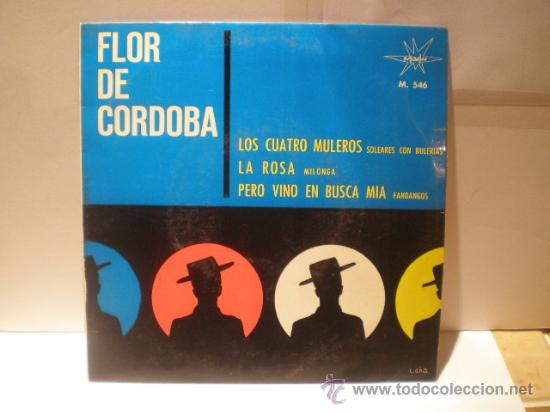 Discos de vinilo: SINGLE DE FLOR DE CORDOBA - A&Ntilde;OS 60 - Foto 1