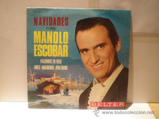 Discos de vinilo: SINGLE DE MANOLO ESCOBAR - Foto 1