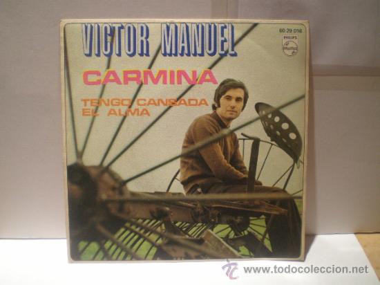 Discos de vinilo: SINGLE DE VICTOR MANUEL - Foto 1