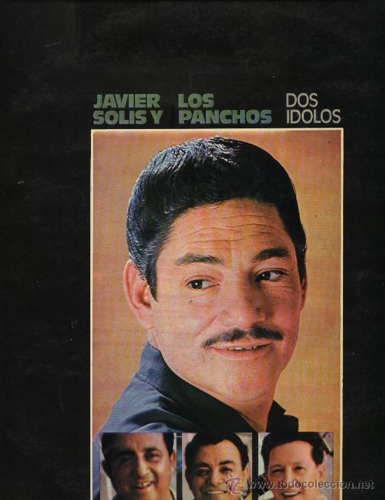 Discos de vinilo: Javier Solis y Los Panchos - Dos &Iacute;dolos - Foto 1