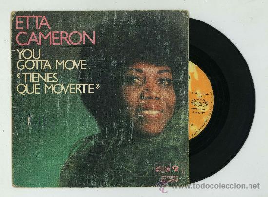 Discos de vinilo: ETTA CAMERON - SINGLE. - Foto 1
