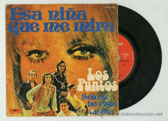 Discos de vinilo: LOS PUNTOS - SINGLE. - Foto 1