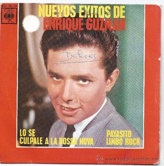 Discos de vinilo: EP- ENRIQUE GUZMAN - NUEVOS EXITOS - CBS - Foto 1