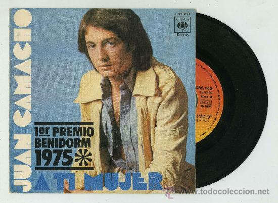 Discos de vinilo: JUAN CAMACHO - SINGLE. - Foto 1