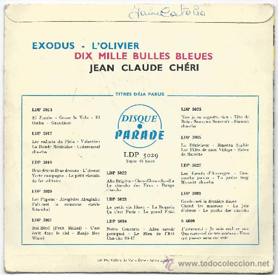 Discos de vinilo: EP- LES CARNAVAL&acute;S- PARADE - Foto 2