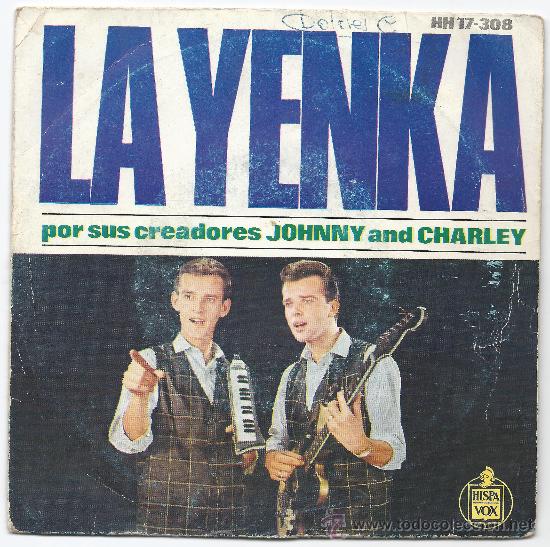 Discos de vinilo: EP-JOHNNY & CHARLEY- LA YENKA- HISPAVOX - Foto 1