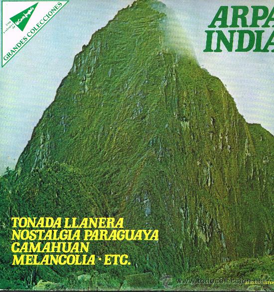 Discos de vinilo: Sergio Cuevas - Arpa india - Lp 1977 - Foto 1