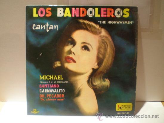 Discos de vinilo: SINGLE DE LOS BANDOLEROS - A&Ntilde;OS 60 - Foto 1