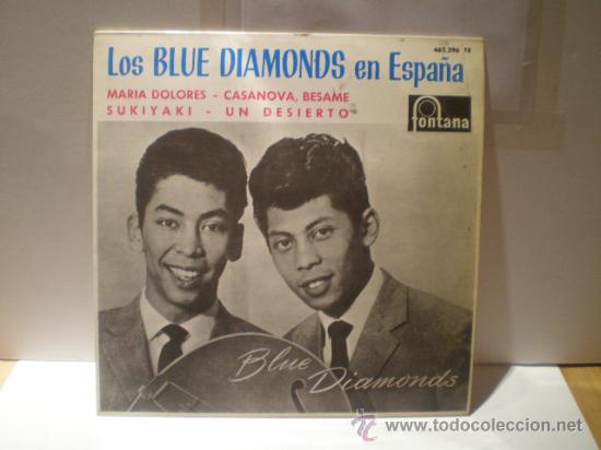 Discos de vinilo: SINGLE DE LOS BLUE DIAMONDS - A&Ntilde;OS 60 - Foto 1