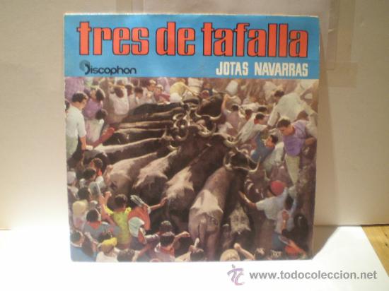 Discos de vinilo: SINGLE DE LOS TRES DE TAFALLA - Foto 1