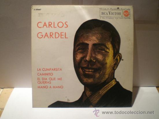 Discos de vinilo: SINGLE DE CARLOS GARDEL - A&Ntilde;OS 60 - Foto 1