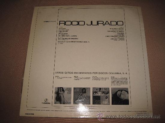 Discos de vinilo: LP DE VINILO - ROCIO JURADO - A&Ntilde;O 1973 - - Foto 2