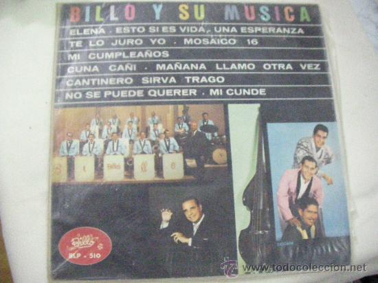 Discos de vinilo: DISCO LP BILLO Y SU MUSICA - D2 - Foto 1