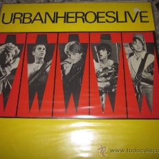 Discos de vinilo: URBAN HEROES - LIVE -CON FUNDA INTERIOR CON FOTOS.. Lote 30531996