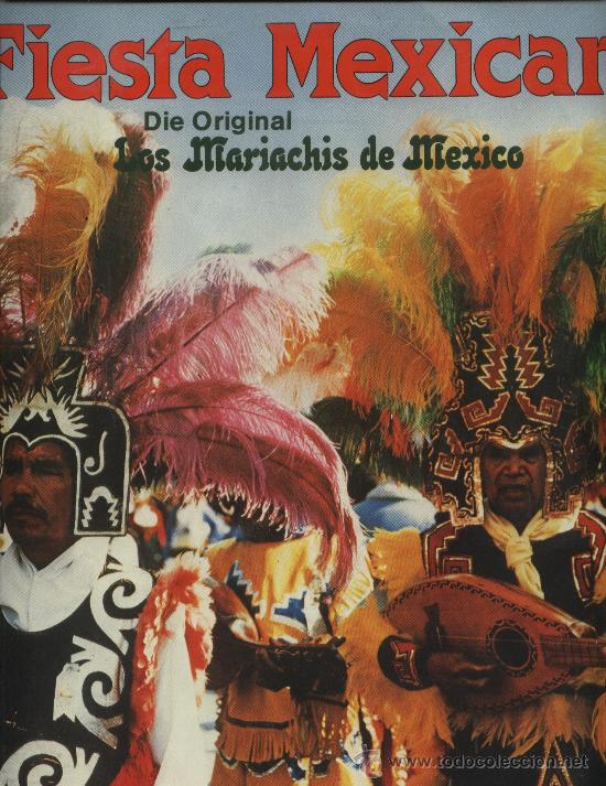Discos de vinilo: Los Mariachis de Mexico - Fiesta Mexicana