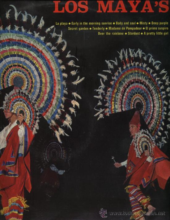 Discos de vinilo: Los Maya&acute;s - La Playa - Foto 1