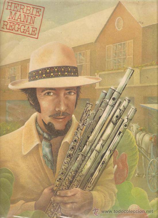 Discos de vinilo: LP HERBIE MANN : REGGAE - Foto 1