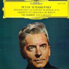 Discos de vinilo: PETER TCHAIKOVSKY - SINFONÍA PATETICA Nº 6 EN MENOR OP. 74 - LP 1977 - 